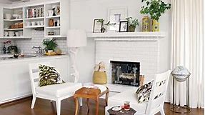 18 Painted Brick Fireplace Ideas To Keep Your Home Cozy And Stylish