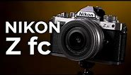 Nikon Z fc: A Retro-Style Mirrorless Digital Camera! | First Look