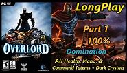 Overlord 2 - Longplay 100% Domination (Part 1 of 2) All Tower Objects Walkthrough (No Commentary)
