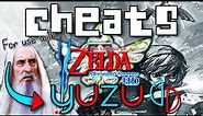 Cheats for Zelda Skyward Sword HD for use with Yuzu