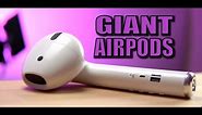 GIANT AIRPOD Bluetooth Wireless Speaker Review and Impression!