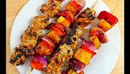 Barbecue Chicken and Pineapple Skewers Recipe