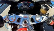 Aprilia RS660 2021 Akrapovic Top Speed - @MotoTopSpeed