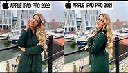 Apple iPad Pro 2022 VS Apple iPad Pro 2021 Camera Test Comparison