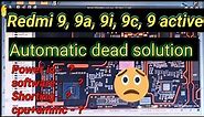 Redmi 9 active, 9, 9a, 9c 9 prime dead solution. Redmi 9 active automatic dead. Redmi 9 dead