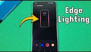 how to enable edge lighting effects for new notifications on OnePlus Nord 3
