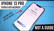 iPhone 13 Pro Screen Replacement | What it's like to replace OEM Apple parts | Not a guide