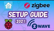 Beginner Guide: Installing Home Assistant on a Raspberry Pi + Zigbee/Z-Wave setup (2021)