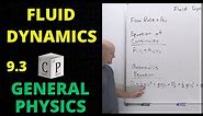 9.3 Fluid Dynamics | General Physics