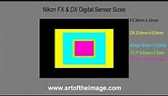 Nikon FX and DX DSLR Digital Camera Sensor Sizes Explained (Compact Digital Cameras Too)