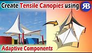 Revit Snippet: Create Tensile Canopies with Adaptive Components