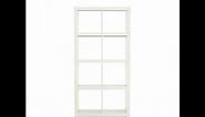 HomeVisions Soft White Storage Cabinet 425047