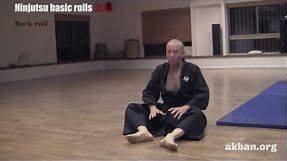 How to learn the basic Ninjutsu rolls - Ninjutsu training - AKBAN