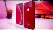 iPhone XR RED: UNBOXING y PRIMERAS IMPRESIONES! ❤📱