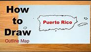 How to draw Puerto Rico Map