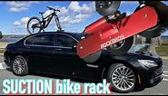 RockBros suction bike rack review | IS MY BIKE GOING TO FLY OFF THE ROOF😬 | Cheap A** bike rack
