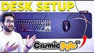 RGB Desk Setup | Gaming Keyboard, Mouse & Mousepad Ft. Cosmic Byte