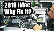 2010 iMac 27". Customer WANTS IT FIXED. Answering Epic questions.