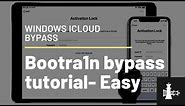 bootra1n checkra1n Windows iCloud Bypass IOS 12.3-13.4 Activation unlock iPhone 6s - X