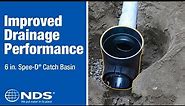 Drainage Solved | Meet the Re-engineered 6 in. NDS Catch Basin