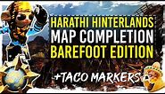 Guild Wars 2 - Harathi Hinterlands Map Completion with TacO Markers