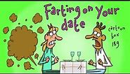 Farting On Your Date | Cartoon Box 189 | by FRAME ORDER | hilarious dating cartoon