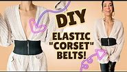 SUPER EASY Elastic Zipper Belts! | DIY w/ Orly Shani