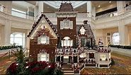 Disney's Grand Floridian Gingerbread House 2023 Detailed Tour - Walt Disney World Holidays/Christmas