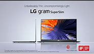 LG gram SuperSlim OLED Laptop - 15Z90RT Series