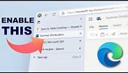 How to Enable Microsoft Edge NEW UI and Features! | Phoenix Visual Design