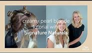 Get This Creamy Pearl Blonde Look Using Signature Naturals | Wella Professionals