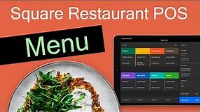 How to Configure Your Menu for Square Restaurant POS - Tutorial