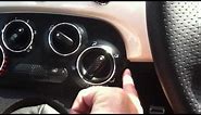 How to change the dash panel on a Fiat 500 abarth