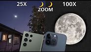 iPhone 15 Pro Max VS Samsung Galaxy S23 Ultra ZOOM TEST | Big 2 Comparison