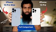 iPhone 13 Pro vs 13 Pro Max Full Comparison in Hindi