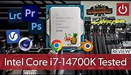Core i7-14700K Review VS Ryzen 9 7900X & More