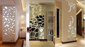Mirror Wall Interior Design | Wall Mirror Decorating Ideas | Dollar Tree Mirror Wall Home Decor
