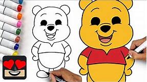 How To Draw Winnie the Pooh for Beginners