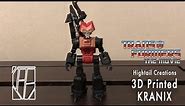 Transformers 3D Printed Kranix Showcase