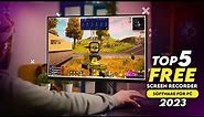 Top 5 Free Game Screen Recording Software For Pc