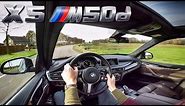 BMW X5 2017 M50d Test Drive & Interior Sound