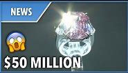 Pink diamond ring sold for $50 MILLION