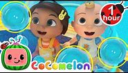 The Bubble Song | Learn Shapes and Circles with JJ | CoComelon Nursery Rhymes & Kids Songs