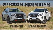 Nissan Frontier Pro-4X y Platinum - Doble test - Matías Antico - TN Autos