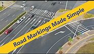 Road Markings Made Simple - Driving Lesson on Road Markings | DTC Driving Test UK | DMV Driving