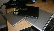 Samsung Chromebook Overview XE303 vs XE500 vs XE550