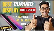 5+ Best Curved Display Phones under 25000 in 2024 - 5G | OIS | 4k | 12GB + 256GB