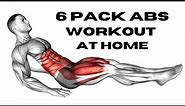 6 Pack ABS Workout - At Home No Equipment || Workout Gif