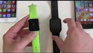 Apple Watch vs Android Wear boot comparison