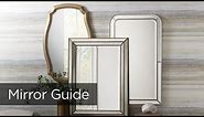 How to Buy a Wall Mirror and Mirror Hanging Brackets Buying Guide - Lamps Plus